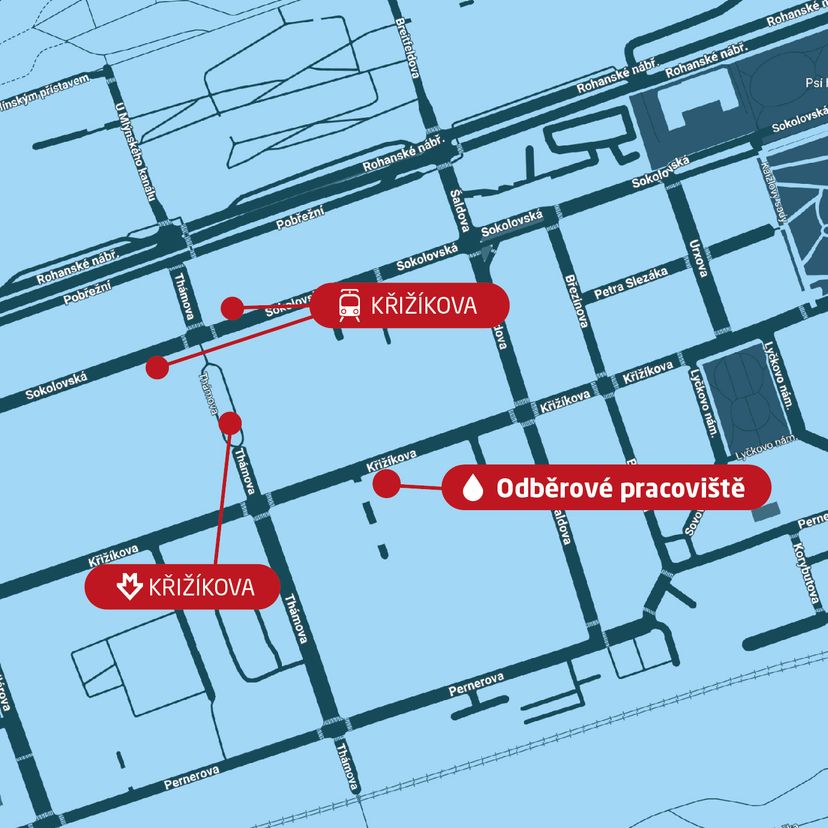 Karlín - Křižíkova